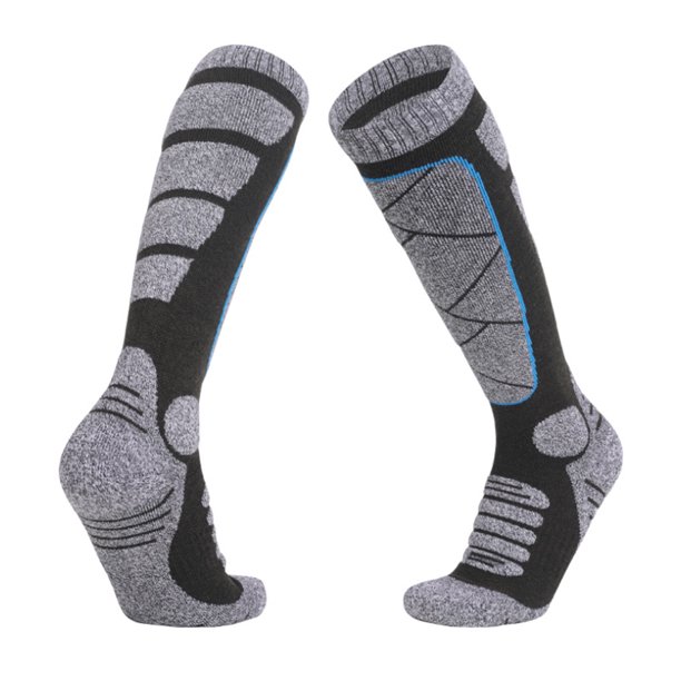 Calcetines esquí Calcetines cálidos suaves y elásticos transpirables (verde 40-45)