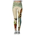 thumbnail image 1 of WILLBEST Leggings de Entrenamiento de Moda Para Mujer, Pantalones de Yoga Con Estampado de Pascua y Bloques de Color, Mallas Suaves y Elásticas de Cintura Alta Para Correr En El Gimnasio Extra Grande, 1 of 5