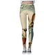 thumbnail image 1 of MKLEKYY Leggings deportivos push up para mujer, leggings de entrenamiento a la moda para mujer, pantalones con estampado de Pascua y bloques de color, leggings suaves y elásticos, 1 of 4