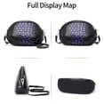 thumbnail image 3 of FEIMINA Genuine Leather Shoulder Bag,Leather CrossBody Bag,Tote Handbag Purse Fashion for Women (Purple), 3 of 8