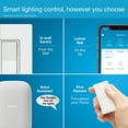 thumbnail image 4 of Lutron Diva Smart Dimmer Switch for Caséta Smart Lighting | DVRF-6L-GR | Gray, 4 of 6