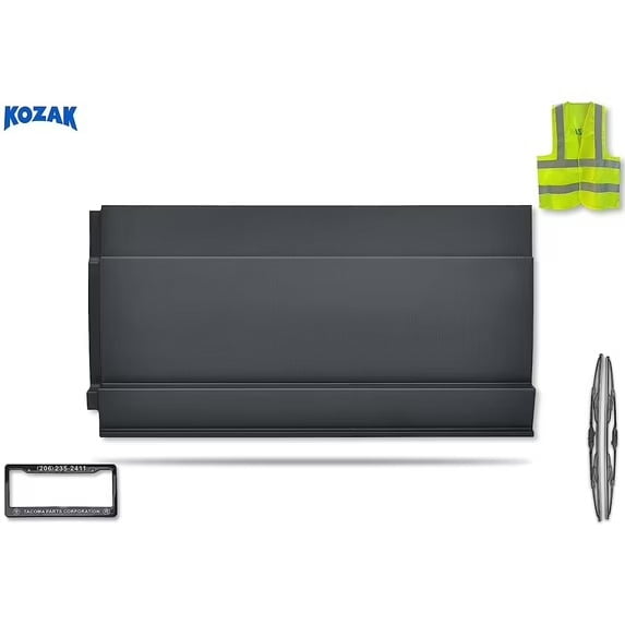 KOZAK Middle Tank Side Fairing NO CUT OUT PANEL Left Compatible with Freightliner Cascadia 2008-2017