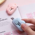 thumbnail image 6 of Cloud-Shaped Mini Utility Knife, 0.4-Inch Retractable Carbon Steel Blade, Portable Pocket Paper Cutter for DIY Arts and Crafts B#002 White, 6 of 7