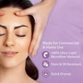 thumbnail image 5 of ForPro Premium Microfiber 3-Piece Massage Sheet Set, Lavender, Ultra-Light, Stain and Wrinkle-Resistant, Includes Massage Flat Sheet, Massage Fitted Sheet, and Massage Face Rest Cover, 5 of 5