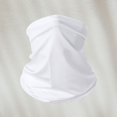 thumbnail image 3 of JoveMarine Lightweight Cycling Mask Face - Protection from Sun Fishing Neck Scarf Breathable Fast Drying for Motorcycle Riding Outdoor Sports Men Face Masks,White, 3 of 6