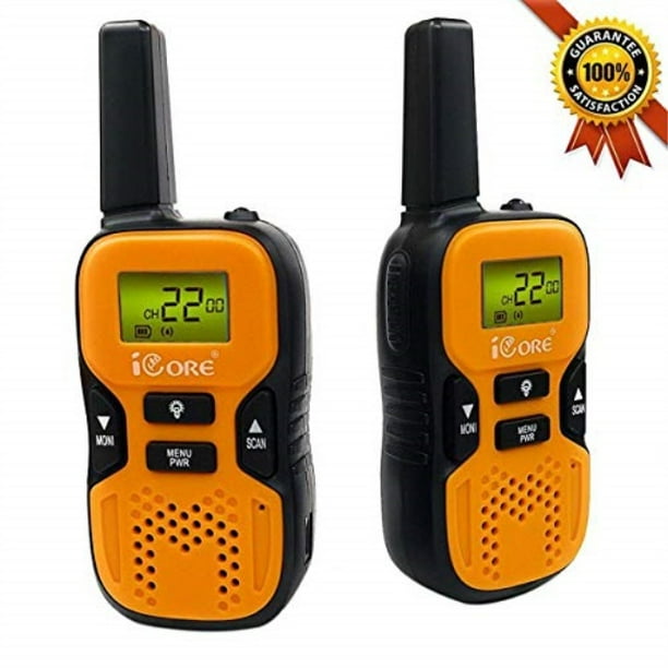 iCore Walkie Talkies for Kids, Long Range Walkie Talkie with 2 Way