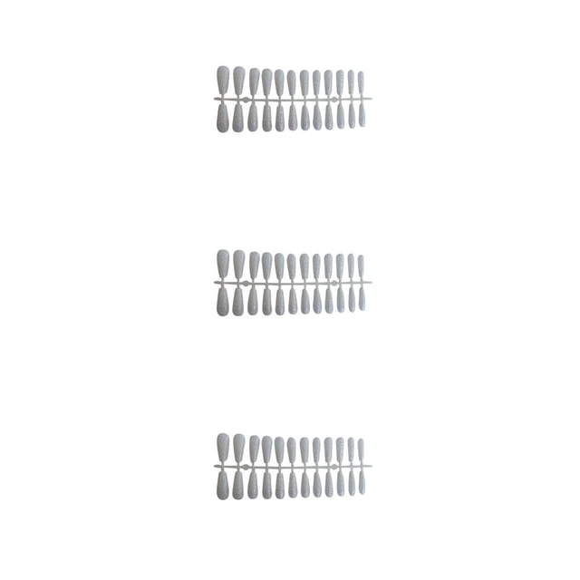 Vogacara 24 piezas de uñas postizas, polvo brillante, estilo ataúd, parche para uñas, puntas de uñas, decoración de manicura para el hogar, salón, Type1 NO1 Vogacara CBP449602
