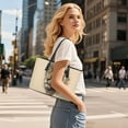thumbnail image 6 of ZUXONGSY Tiger Print Tote Bag for Women Practicality Satchel Handbags PU Leather Work Bag with Handle for Daily Use Work, 6 of 6