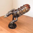 thumbnail image 4 of Creativa Steampunk Rocket Night Light Industrial Retro Lámpara de Lámpara de escritorio Lámpara Yinane Luz de noche, 4 of 8