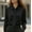 Black, variant on ZOELNIC Women's Tie Neck Blouse Long Sleeve for Office Business Professional and Dressy Casual Wear, S