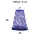 thumbnail image 4 of 4pcs Hepa Filter For Big Ball Cy18 Cy22 Cy23 Cy24 Cy25 Dy75 Dy77 Dy78 Vacuum Cleaner Pre Filter Rep, 4 of 5