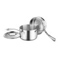 thumbnail image 1 of CUISINART FCT1113-18 French Classic Tri-Ply Stainless 3-Piece Saucepan and Double Boiler Set, 1 of 1
