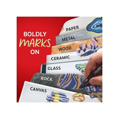 12ct Creative Markers Bullet Tip Water-Based Acrylic Markers Earth Tones