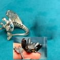 thumbnail image 5 of Adjustable Toothless Couple Rings Dragon-Inspired Unique Handcrafted 925 Silver Jewelry Mythical Beauty non-allergic Metal Anvirtue, 5 of 9