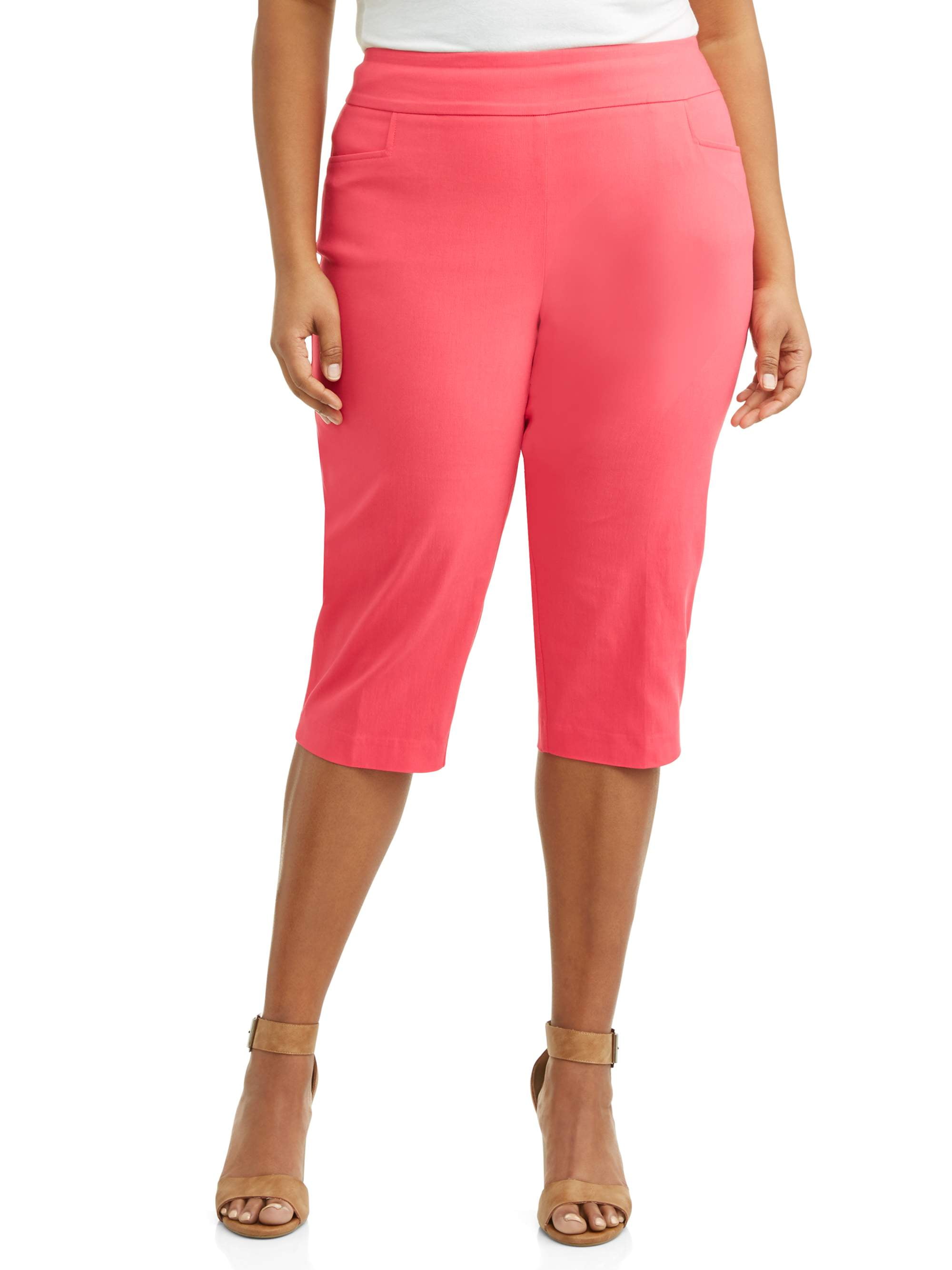 Buy Plus Size Capri Dress Pants In Stock