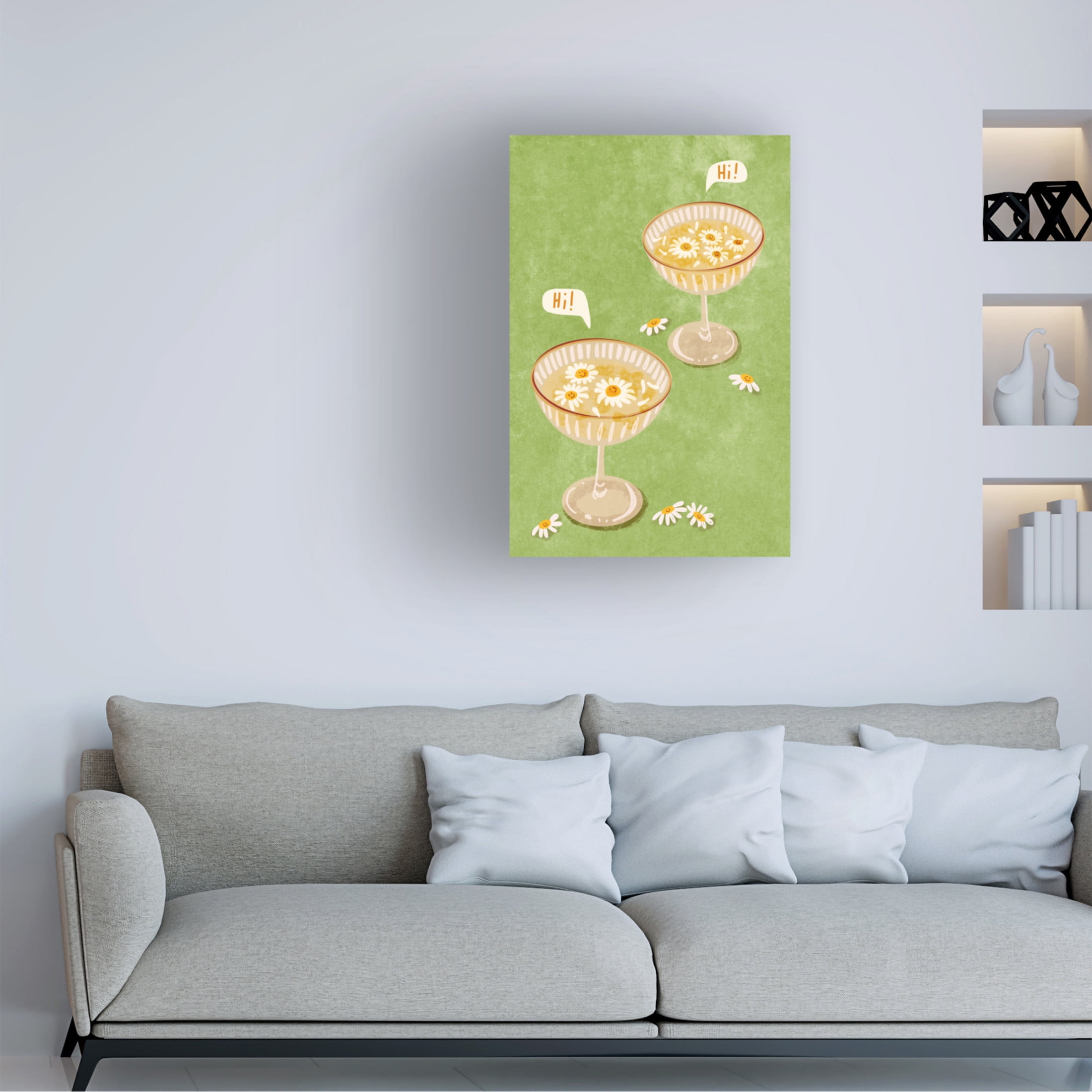 Trademark Fine Art Raissa Oltmanns  Hi Canvas Wall Art