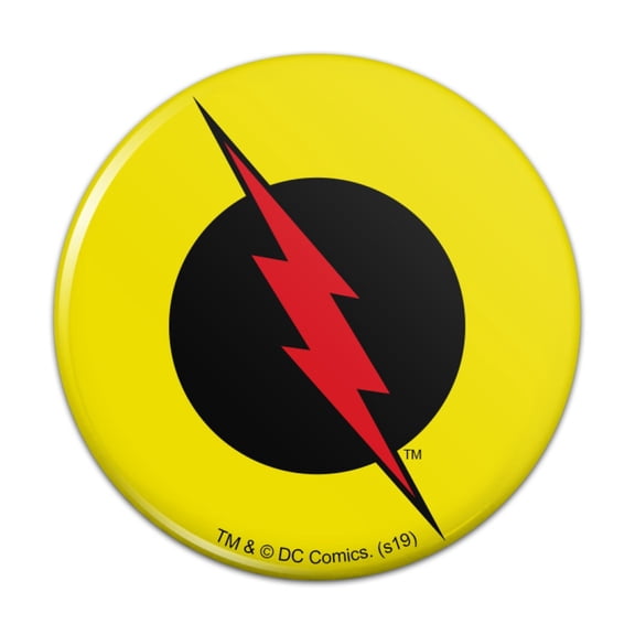 The Flash Reverse Flash Logo Kitchen Refrigerator Locker Button Magnet