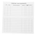 thumbnail image 2 of HLONK 5pcs 1 Book of Check Register Bank Accounts Balance Checkbook Register Financial Accessory, 2 of 8