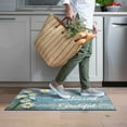 thumbnail image 5 of Faptoena Farmhouse Kitchen Rugs Set of 2, Daisy Kitchen Rugs and Mats Non Skid Washable, Farmhouse Kitchen Decor and Accessories,Country Daisy Runner Rugs (17"x47"+17"x30"), 5 of 7