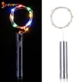 thumbnail image 2 of Spencer 8Pack 15 LED Wine Bottle Cork String Light, 4.92ft 1.5m Copper Wire Starry Lights for Bottle DIY Table Decoration Christmas Wedding Party "Colorful", 2 of 9