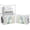 Clear 3 Pack, variant on Cube Storage Organizer Acrylic Book Case Display Case Box Stackable Book Storage Containers With Magnetic Door Clear Plastic Portable Organizer For Living Room Bedroom 1 Pack