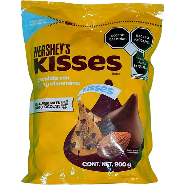 Chocolate Hershey's Kisses con Almendras 809 gr Hersheys ZP-1E3M-IZ0N
