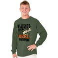 thumbnail image 5 of Fishing Weekend When Reel Fun Happens Long Sleeve TShirt Men Women Brisco Brands M, 5 of 6