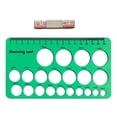thumbnail image 2 of Teissuly Nipple Ruler, Nipple Rulers for Flange Sizing Measurement Tool, Silicone & Soft Flange Size Measure for Nipples, Breast Flange Measuring Tool Breast Pump Sizing Tool Teissuly WER2023112003363, 2 of 5