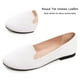 thumbnail image 3 of Zapatillas planas SAILING LU Ballet Flats para mujer, blancas, talla 7, 3 of 7