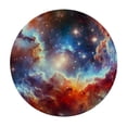 thumbnail image 4 of WYYP Starry Sky Nebula Outer Space Round Tablecloth Waterproof 100% Polyester Fiber Outdoor Picnic Camping and Indoor Kitchen Dining Party White, 4 of 8