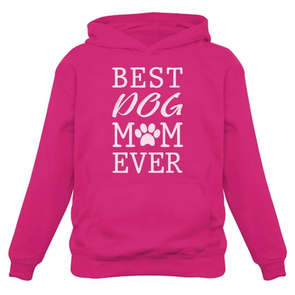Tstars Womens Dog Lover Shirt Gift for Dog Owner Best Dog Mom Ever Funny Humor Animal Lovers Shirt Pet Gifts for Her Women Hoodie