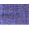thumbnail image 1 of Ahgly Company Machine Washable Indoor Rectangle Oriental Blue Industrial Area Rugs, 6' x 9', 1 of 4
