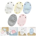 thumbnail image 4 of 5 Pcs Rallonges de Combinaisons en Coton pour Tout-Petits Justaucorps à Pression Rallonges de Justaucorps pour Bébé, 4 of 9