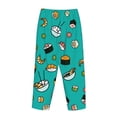 thumbnail image 5 of Xecao Sushi Women's Straight Lounge Pajama Pants: The Epitome of Relaxed Sleepwear, 5 of 9