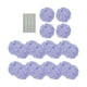 thumbnail image 3 of Hortensia Flores Artificiales Accesorios para Fotos Arreglos Florales DIY Decorativos para Púrpura, 3 of 9