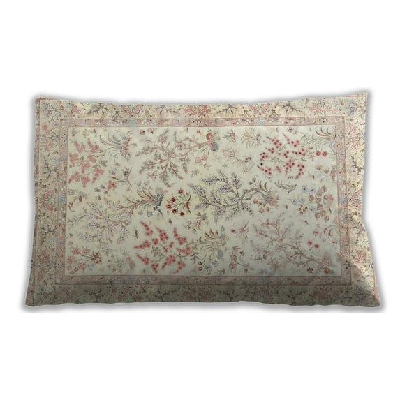 Ahgly Company Outdoor Rectangular Traditional Lumbar Throw Pillow, 13 inch by 19 inch