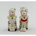 thumbnail image 3 of Ceramic Poodle Dogs Christmas Salt and Pepper Shakers, 3 of 5