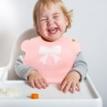 thumbnail image 3 of Raindrops  Waterproof Silicone Eating Bib Baby Meal Toddler Feeding, 3 of 7