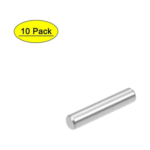 Uxcell 4mmx20mm 304 Stainless Steel Dowel Pin 10 Pack