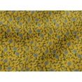 thumbnail image 4 of oneOone Viscose Jersey Yellow Fabric Leaves & Flower Floral Crafts Projects Decor Fabric Printed By The Yards 60 Inches Wide, 4 of 5