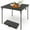 Grey, variant on Costway Folding Camping Table Portable HDPE Outdoor Picnic Dining Table w/ Handle Grey