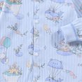 thumbnail image 6 of CAUYDY Clothes for Baby Boys Newborn Sleepers 3 6 9 12 18 24 Months Preemie Long Sleeve Bodysuit Fall Winter Infant Boy Cute Romper Toddler Pajamas Sky Blue for Sizes 3-6 Months, 6 of 7