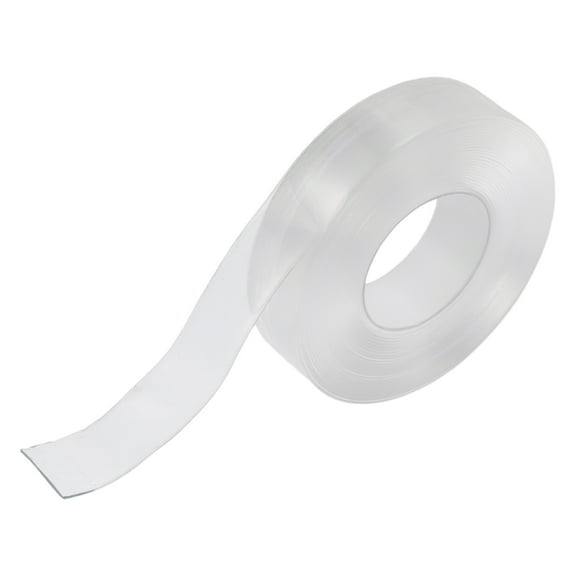 Unique Bargains 1 Roll Car/DIY Crafts Nano Double Sided Tape Heavy Duty Reusable Clear Tape Strips 16.4ftx0.79"x0.04"