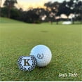thumbnail image 2 of Ball Tatt K Initial Golf Ball Stamp Self-Inking Quick-Dry with Monogram Golf Ball Marker, 2 of 9