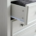 thumbnail image 6 of HSUNNS 5 Drawer Dresser for Bedroom, Chest of Drawers for Bedroom, Storage Cabinet Nightstand Dresser Organizer with Modern Design, Closet, Beige, 6 of 12