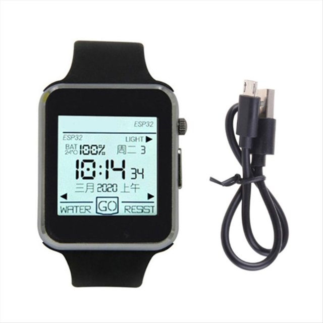 T-WATCH-2020 Micrófono IPS Táctil ESP32 WIFI Compatible con Bluetooth Motor de Vibración Altavoz de Ejes
