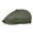 Army Green, variant on Vintage Newsboy Cap for Men Women, 8 Panel Octagonal Beret Flat Cap, Cotton Casual Hat with Metal Snap Adjustable Back, One Size Fits 56-59cm (22"-23.2")
