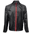 thumbnail image 1 of 2786 - Chaqueta Cortavientos / chubasquero /Impermeable ligero hombre caballero - Senderismo/Running (Paquete de 2) (Negro / Rojo), 1 of 1
