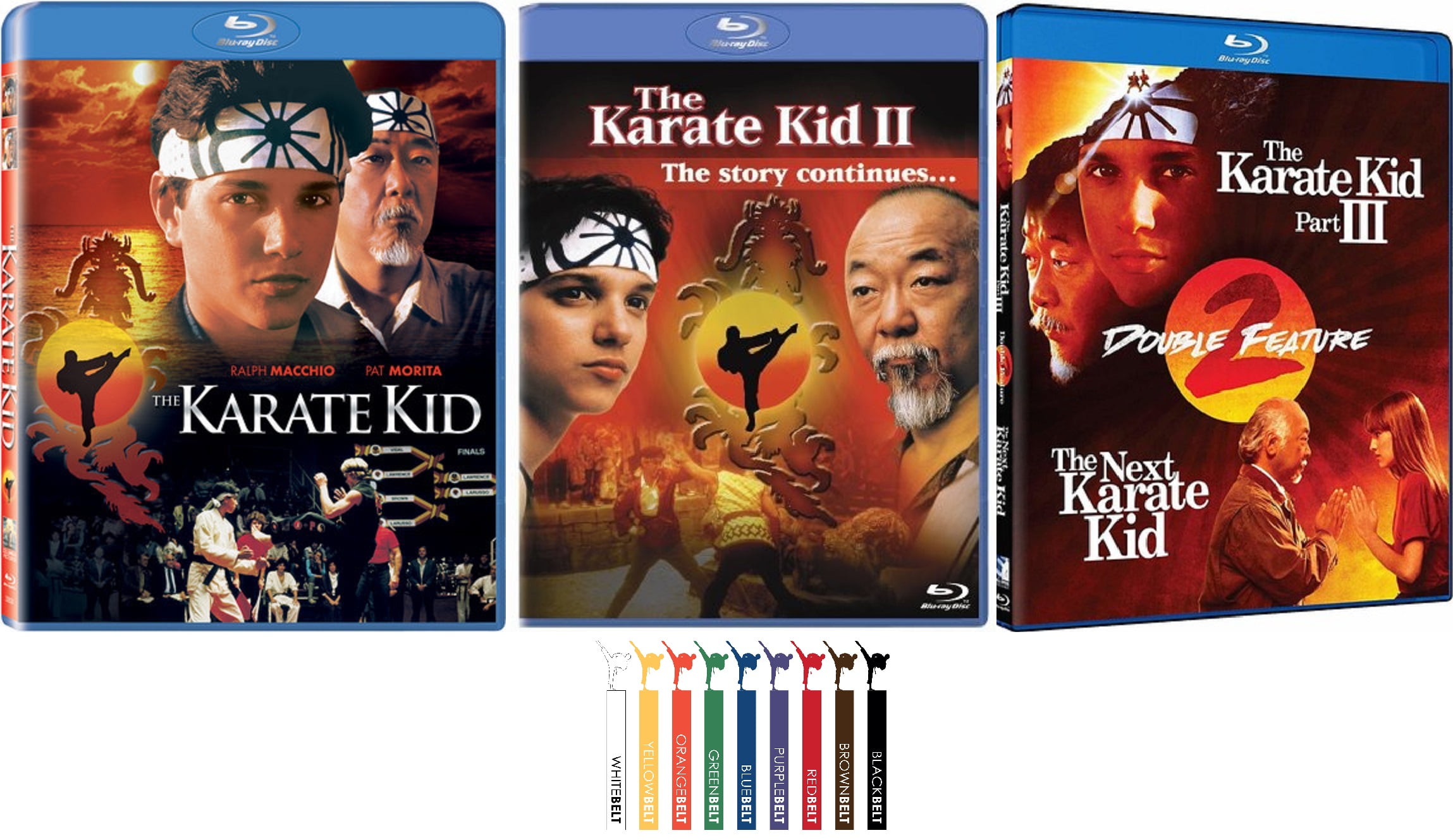 The Karate Kid 4 Movie Collection Blu Ray Set Includes Karate