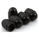 thumbnail image 1 of Tapa de válvula tapa de válvula de neumático de coche tapa de válvula de neumático de coche de aleación de aluminio elástica * 5 (negro oso de fresa Electrónica, 1 of 5